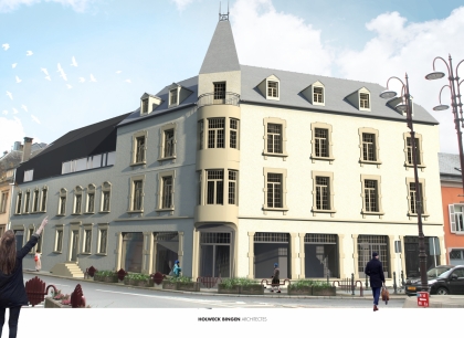 Future construction de la Résidence SCHEER à Diekirch
