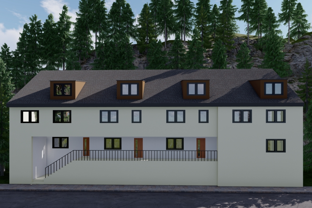 Projet avec 4 maisons